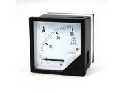 Black Plastic Shell 6L2 AC 0 30A Panel Ammeter Current Pointer