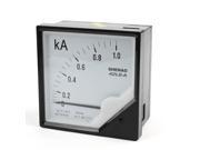 Analogue Needle AC 0 1.0kA Class 2.5 Accuracy Ampere Panel Meter