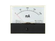 Analog DC0 200mA Current Panel Meter Class 1.5 Accuracy