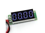 0.36 Inches Display DC 0 50V 4 Digits Blue LED Voltmeter Voltage Meter