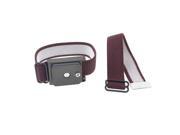 Travel Burgundy Nylon Stretchy Wristband Anti static Wireless Wrist Strap