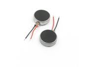 Cell Phone Coin Type Mini Vibration Motor 13000RPM 10mm x 3mm 2Pcs