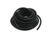 Black Plastic 8mmx10mm Wire Loom Tubing Convoluted Tube 32.8Ft