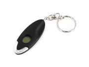 Black Plastic Shell LCD Display Portable Static Release Discharger Keychain
