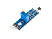 LM393 Chip 3144 3Pins Hall Sensor Module DC 5V Blue