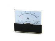 DC 0 50uA Class 1.5 Accuracy Fine Tuning Dial Panel Ampere Amperemeter
