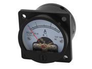 SO 45 Class 2.5 Accuracy AC 0 3A Analog Ammeter Panel Meter Black