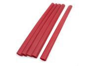 5 Pieces 600V VW 1 31mm Dia Ratio 4 1 Red Heat Shrink Shrinkable Tubing Tubes