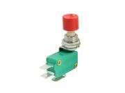 1NO 1NC SPDT Momentary Red Pushbutton Micro Limit Switch 16A 125 250VAC