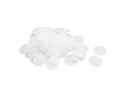 50 Pcs 25mm x 2mm DIY White Plastic Drive Toy Motor Gear for RC Airplane