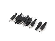 10pcs 3.5mmx1.1mm Male DC Power Plug Connector Adapter Black