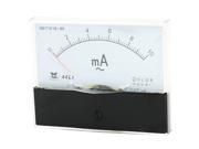 Fine Turning Dial Panel Ammeter Tester AC 0 10mA Measuring Range 44L1