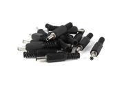 15 Pcs 1.3mm x 3.5mm Male DC Power Plug CCTV Coaxial Cable Connector