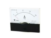 44L1 AC 0 20A Class 1.5 Accuracy Clear Rectangle Panel Analog Ammeter Gauge