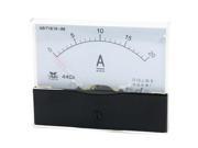 Measurement Tool Analog Panel Ammeter Gauge DC 0 20A Measure Range