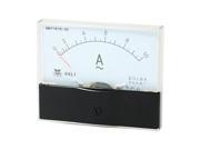44L1 AC 0 10A Plastic Case Vertical Mounted Pointer Analog Ammeter Amperemeter