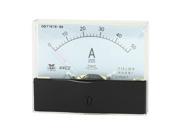 Measurement Tool Analog Panel Ammeter Gauge DC 0 50A Measuring Range