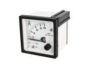 AC 0 100A Measuring Range Panel Mounting Ammeter Ampere Meter 99T1 48mm x 48mm