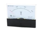 Rectangle Measurement Tool Analog Panel Voltmeter AC 0 600V Measuring Range