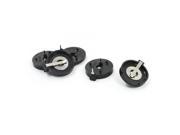 5Pcs 2Pin Plastic CR2430 Coin Cell Button Battery Holder Socket