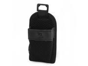 Car Air Vent Mount Black Nylon Phone Pocket Bag Pouch Holder Case