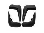4 in 1 Front Rear Plastic Mud Splash Guard Flap Set for Land Rover Evoque 2013