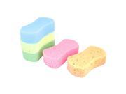 5 Pcs Multicolored 8 Shape Cleaning Sponge Pad for Auto Cars