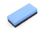 13 x 5.5 x 3cm Auto Car Waxing Retangle Sponge Foam Polishing Pad Blue Black