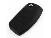 Vehicle Car Silicone Remote Key Holder Cover Black for Ford