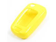 Yellow Plastic Auro Car Key Fob Holder Case Cover Shell for LaCrosse
