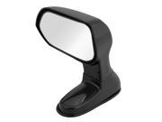 Left Side 360 Degree Rotatable Black Frame Assistant Mirror for Auto Car Van