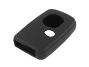 Black Soft Silicone Car Key Case Holder Fob Cover for Toyota