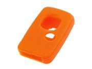 Orange Entry Car Remote Fob Silicone Key Cover for Toyota