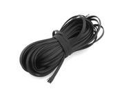 Car Audio Braided Polyester Sleeving Cable Cover Coil Black 20m Long