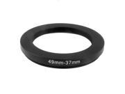 49mm 37mm 49mm to 37mm Black Step Down Ring Adapter for Camera