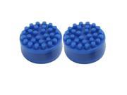 7.0mm OD 4.0mm Height Replacement Plastic TrackPoint Blue Cap 2 Pcs