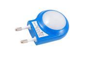 Unique Bargains EU Plug Universal Mini USB Charger Adapter Blue for Cell Phone MP4