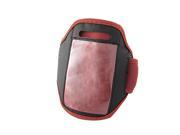 Adjustable Red Armband w Phone Shell Guard for iPhone 4