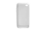 White Soft Plastic Protect Case for Apple iPhone 4 New