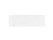 Unique Bargains White Dustproof Silicone PC Laptop Keyboard Protector Film for HP Pavilion DV6