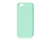 Light Green Soft Plastic TPU Protective Case Cover Skin for Apple iPhone 5 5G
