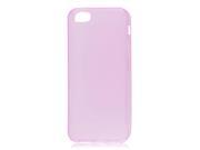 Pink Soft Plastic TPU Protective Case Skin Cover for iPhone 5 5G