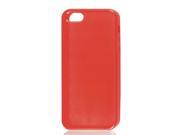 Clear Red Argyle Pattern Soft Plastic TPU Case Cover for iPhone 5 5G