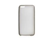 Gray Soft Plastic Guard Cover for Apple iPod Touch 4