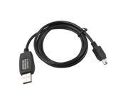 Black Mini 5Pin USB Data Charger Cable for Motorola L7