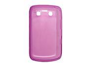 Purple Pink Case Shell Soft Plastic for BlackBerry 9700
