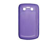 Purple Protector Soft Case Shell for BlackBerry 9700