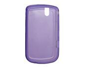 Soft Case Clear Purple Shield Cover for Blackberry 9630