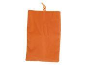 Orange Velvet Sleeve Bag Case Pouch for 7
