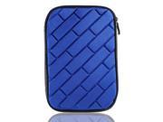 Royal Blue Brick Sleeve Bag Carry Case for 7